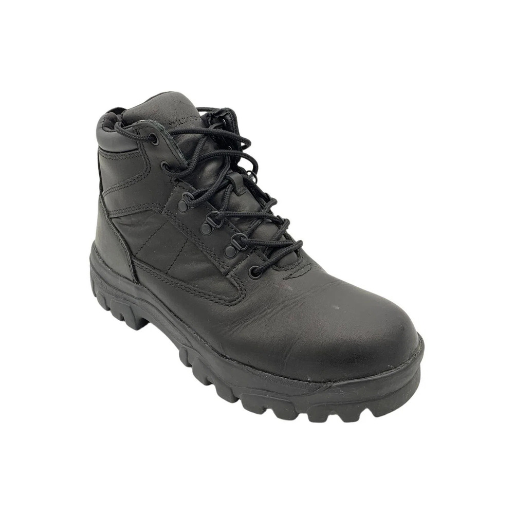 Workabouts Men's 6" Cordura Work Boot Black Leather - EEEE
